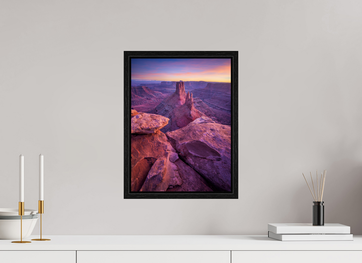 12 x 16″, Floater Frame Ciggy Shelf