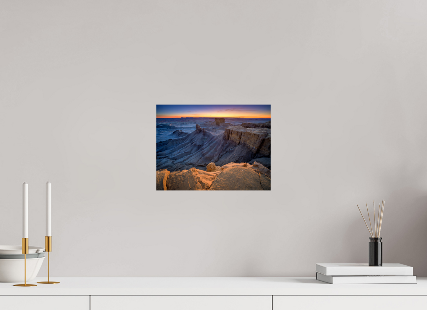 12 x 9″, Photo Print On Fuji Crystal DP II Moonscape Sunrise
