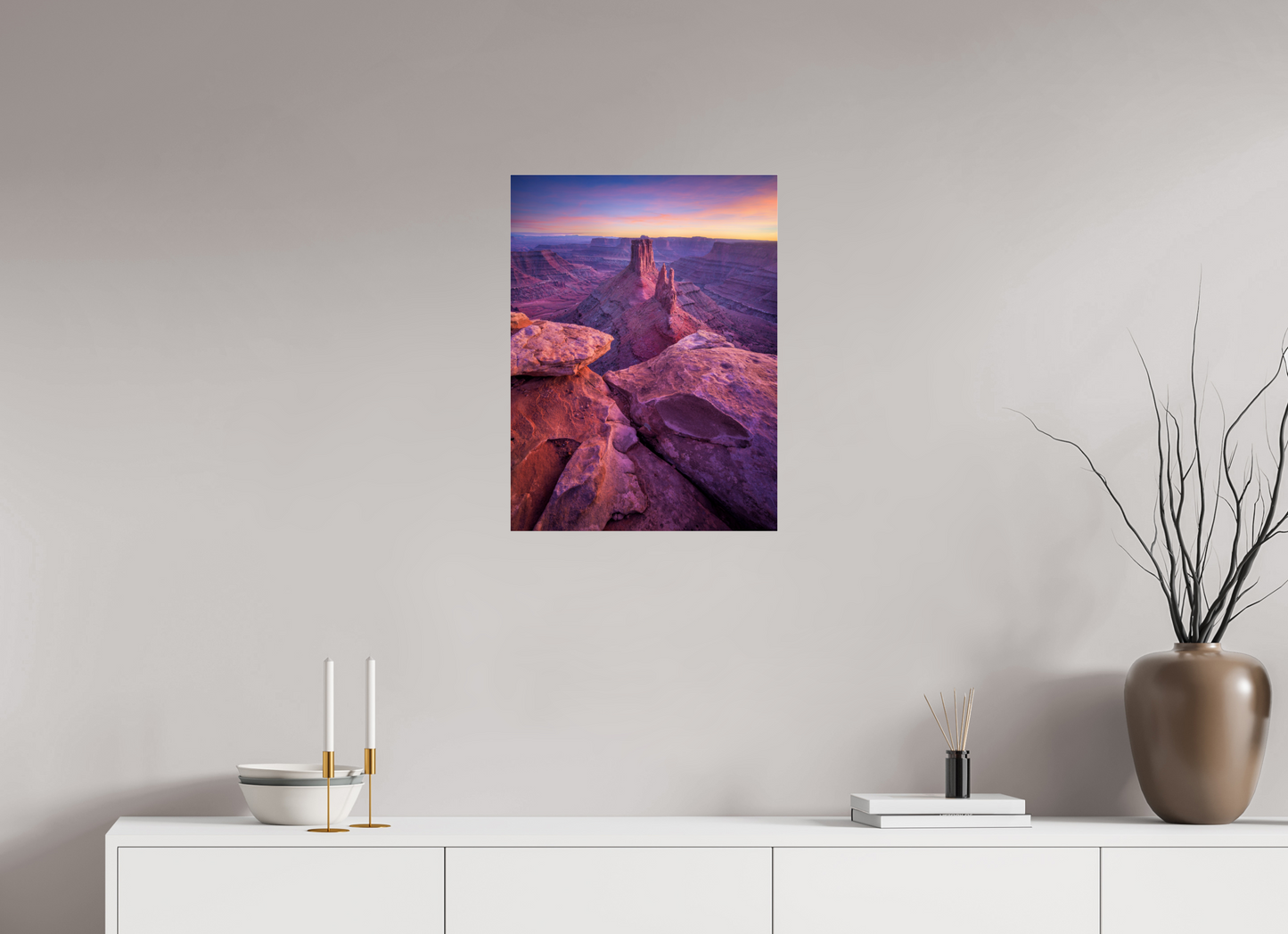 18 x 24″, Photo Print Under Acrylic Glass Ciggy Shelf